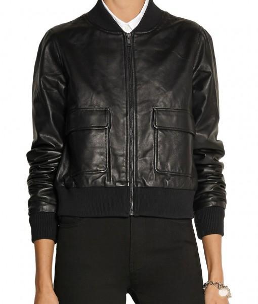 Barry Women Bomber Leather Jackets - Xosack