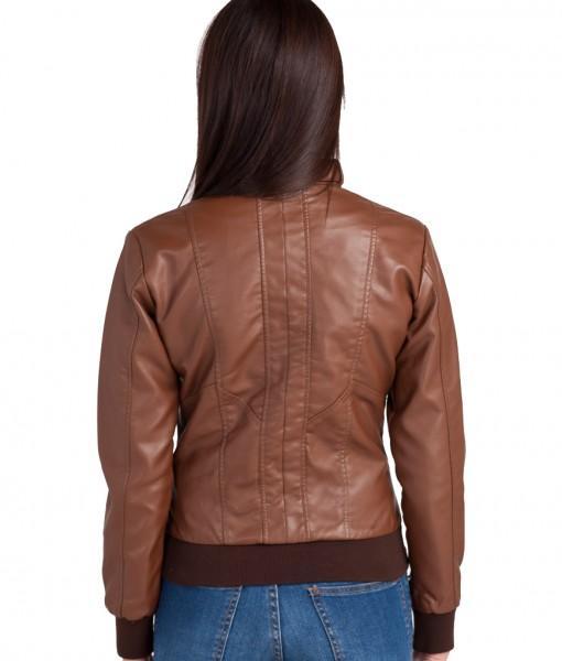 Women Bomber Leather Jackets: Bendy - Xosack