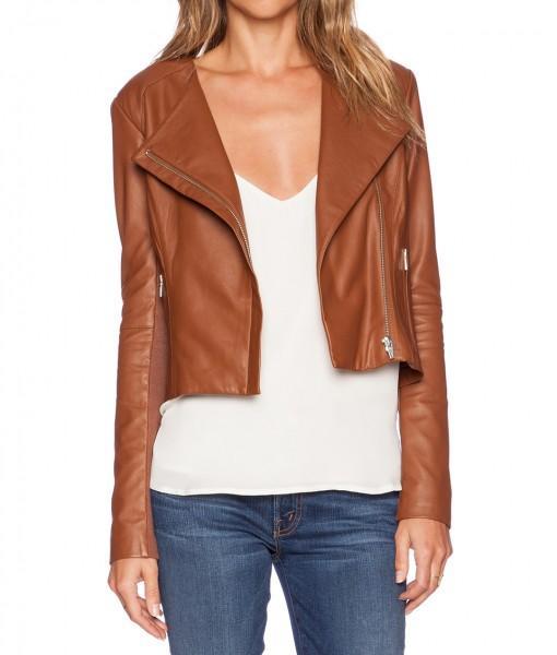 Brooze Women Biker Leather Jackets
