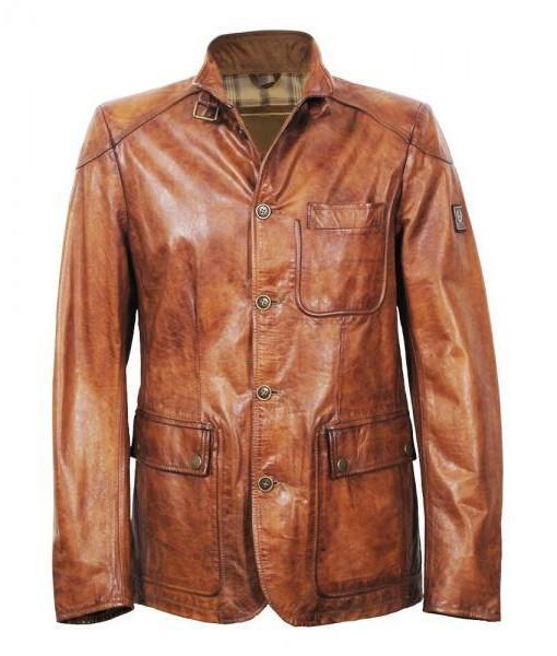 Brownie Men Leather Coats
