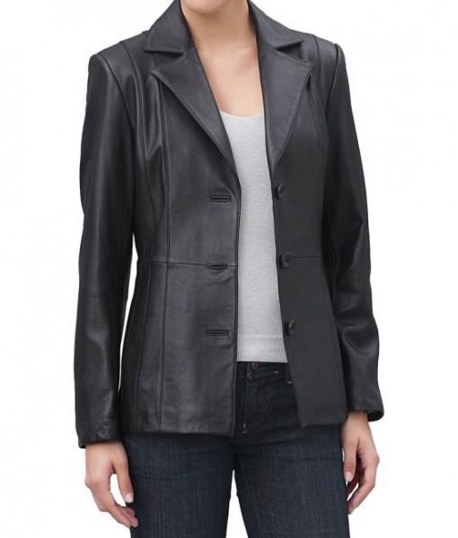 Clocxy Women Leather Blazers - Xosack