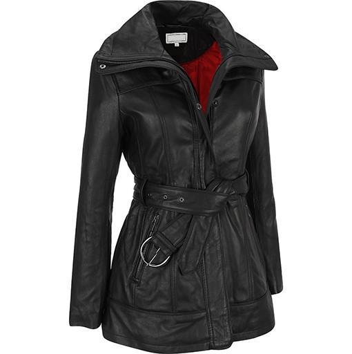 Designer Women Leather Coats - Xosack