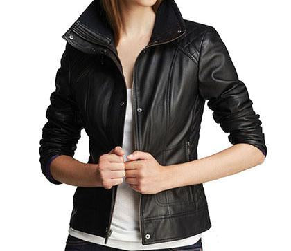 Diamond Women Classic Leather Jackets - Xosack