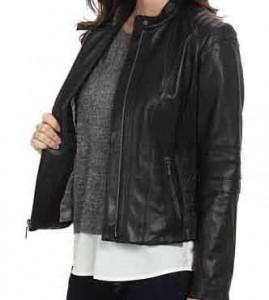 Henzy Women Classic Leather Jackets - Xosack