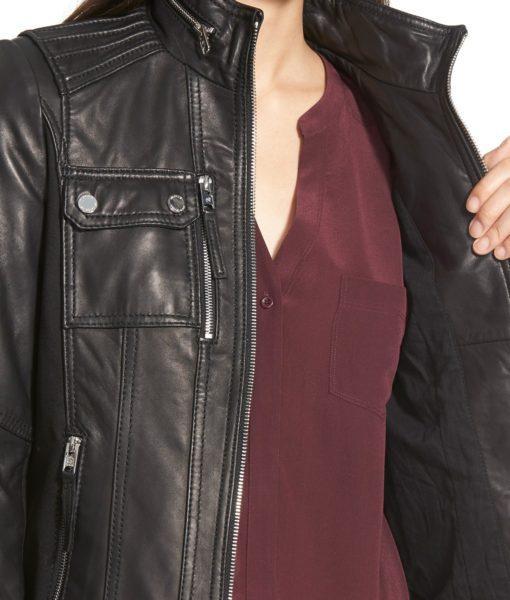 Janita Women Classic Leather Jackets - Xosack