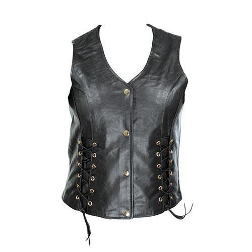 Lacedize Women Leather Vests - Xosack