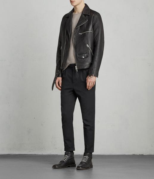 Kodey Leather Bike Jacket