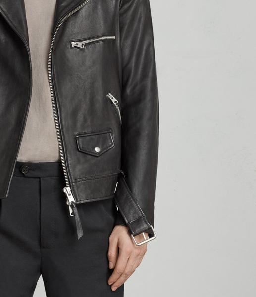 Kodey Leather Bike Jacket