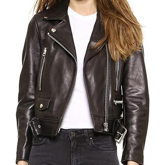 Moto Women Biker Leather Jackets