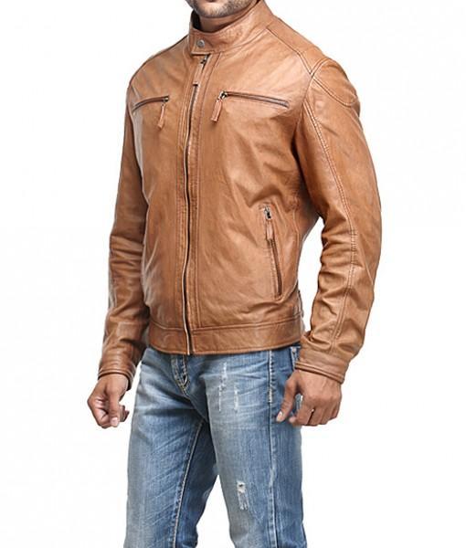 Rohnny Men Biker Leather Jackets