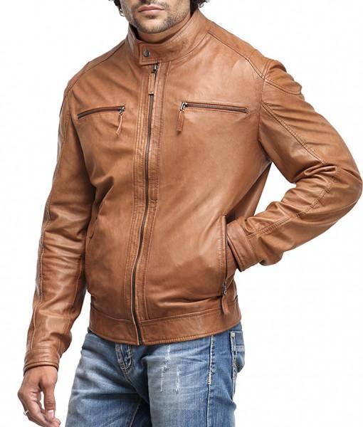 Rohnny Men Biker Leather Jackets
