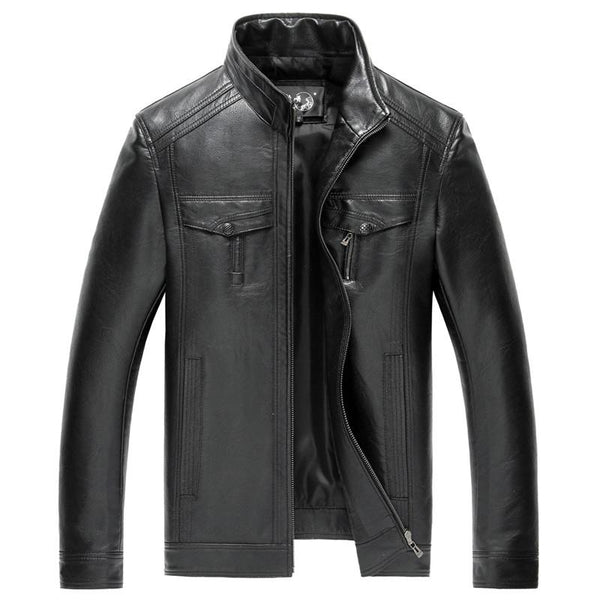 AIBIANOCEL New Mens Leather Jackets