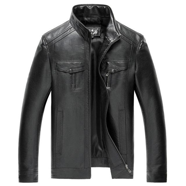 AIBIANOCEL New Mens Leather Jackets