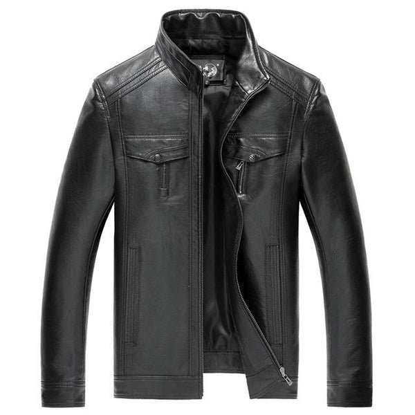 AIBIANOCEL New Mens Leather Jackets