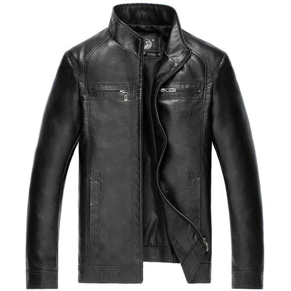 AIBIANOCEL New Mens Leather Jackets