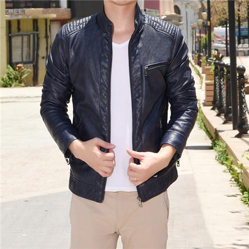 Autumn Winter Motorcycle Leather Jackets