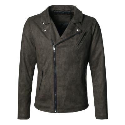 Men motorcycle bikers zipper jacket men