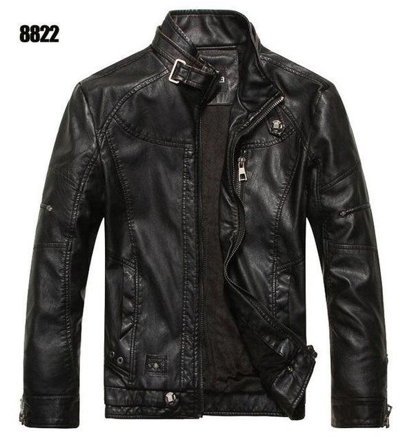 ZOEQO New arrive brand motorcycle leather jacket