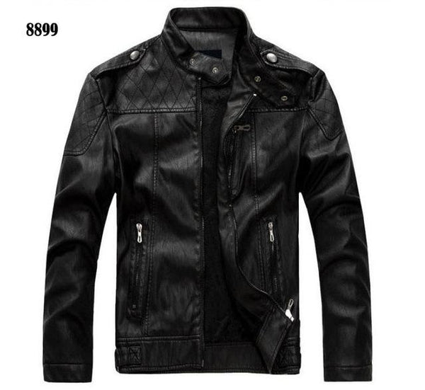 ZOEQO New arrive brand motorcycle leather jacket