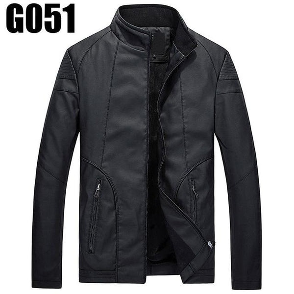 Fall Top Quality Boutique Brand Leather Jacket